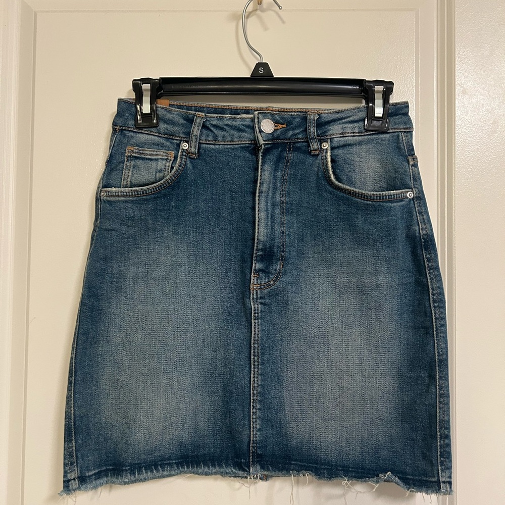Zara Denim Mini Skirt